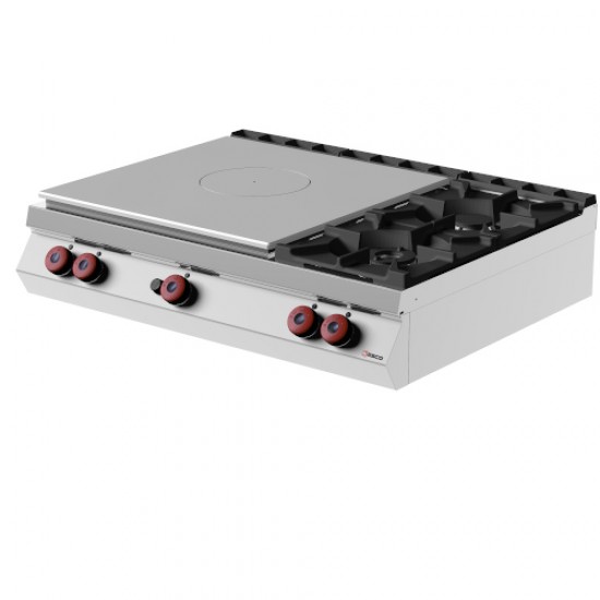 TPG93T0 - Εστία μαγειρέματος αερίου με 2 καυστήρες