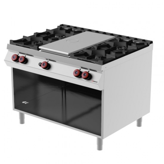 TPG93MC - Επαγγελματική εστία μαγειρέματος αερίου