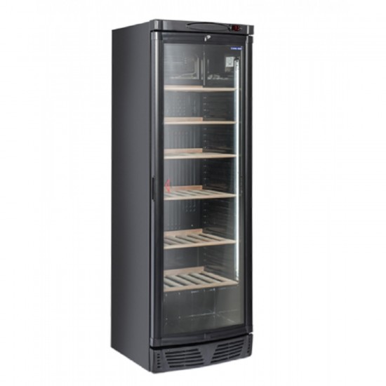 TWN 400 - Ψυγείο κρασιού ΜΑΥΡΟ