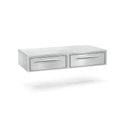 Συρταριέρες καφέ με δύο συρτάρια