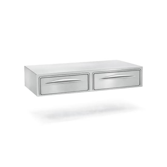 Συρταριέρες καφέ με δύο συρτάρια 100